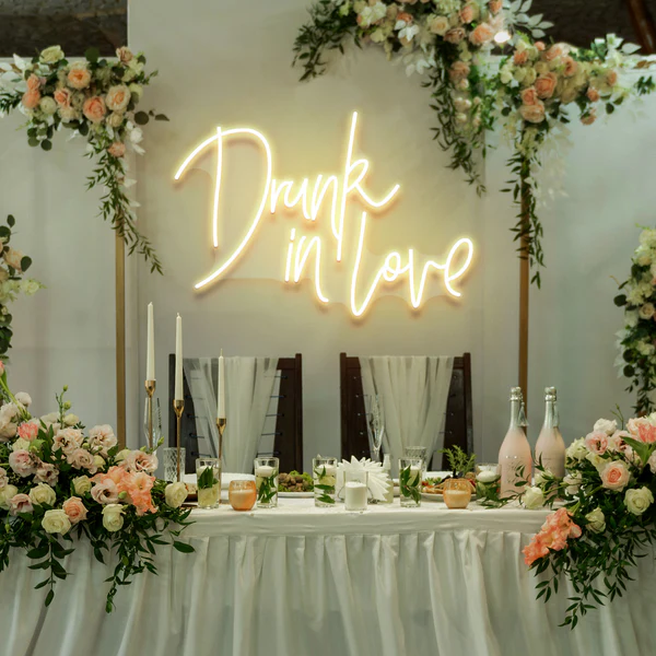 Drunk In Love Neon Sign