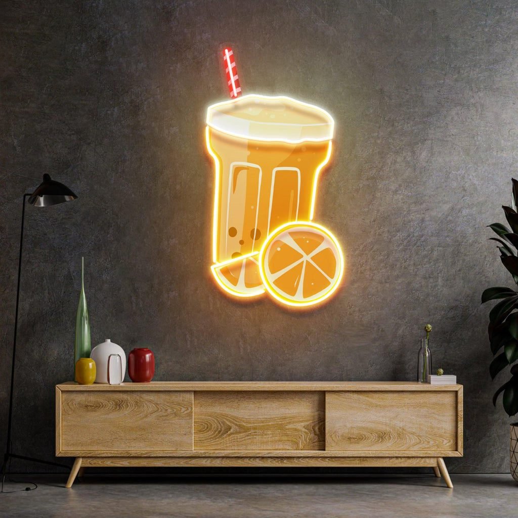 SummerRefreshments_1_1024x Summer Refreshments Neon Acrylic Artwork